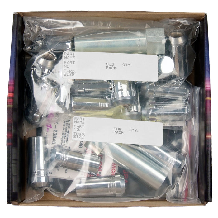 McGard 65510 Tuner Style Cone Seat Wheel Installation Kit-Chrome - Truck Part Superstore
