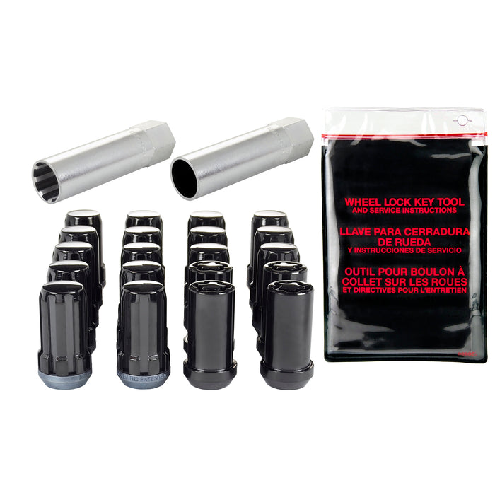 McGard 65510BK Tuner Style Cone Seat Wheel Installation Kit-Black - Truck Part Superstore