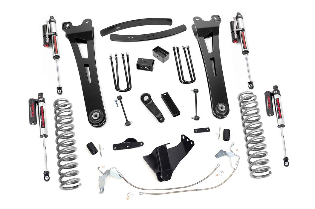 Rough Country 53850 6 Inch Suspension Lift Kit Radius Arms w/Vertex Shocks 08-10 F-250/350 4WD Diesel Rough Country - Truck Part Superstore