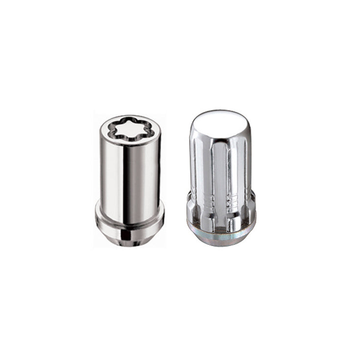 McGard 65540 Tuner Style Cone Seat Wheel Installation Kit-Chrome - Truck Part Superstore