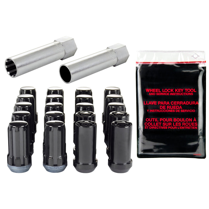 McGard 65540BK Tuner Style Cone Seat Wheel Installation Kit-Black - Truck Part Superstore