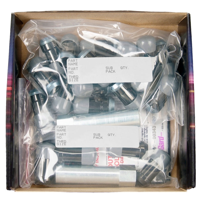 McGard 65540BK Tuner Style Cone Seat Wheel Installation Kit-Black - Truck Part Superstore