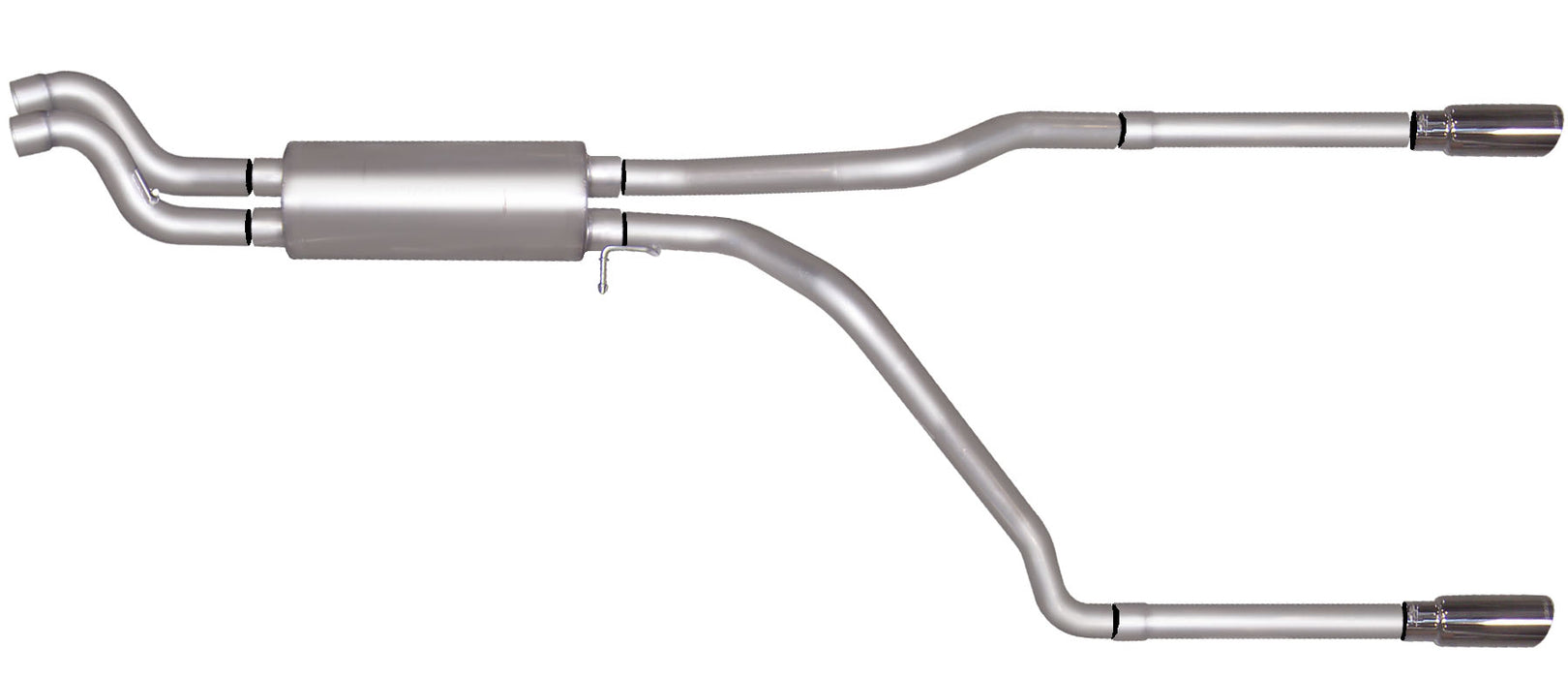 Gibson Performance Exhaust 65549 Cat-Back Dual Split Exhaust System; Stainless - Truck Part Superstore
