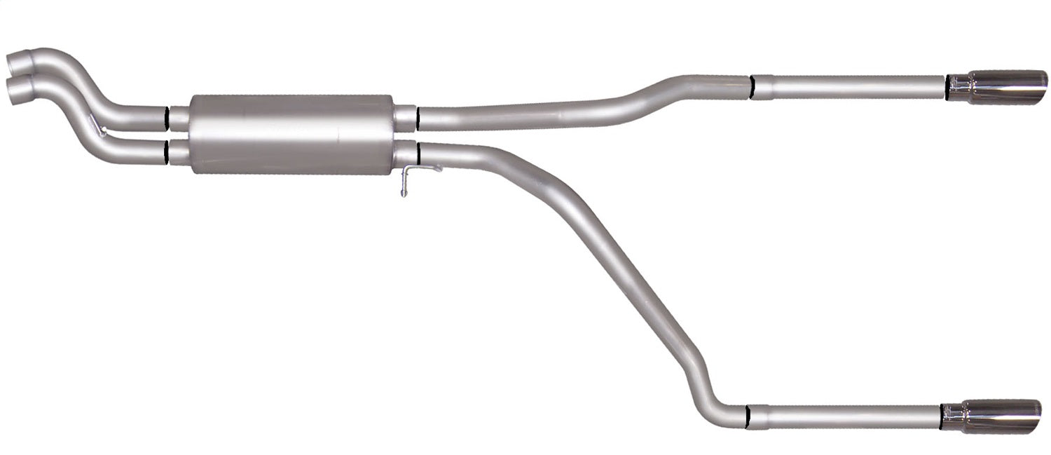 Gibson Performance Exhaust 65549 Cat-Back Dual Split Exhaust System; Stainless - Truck Part Superstore