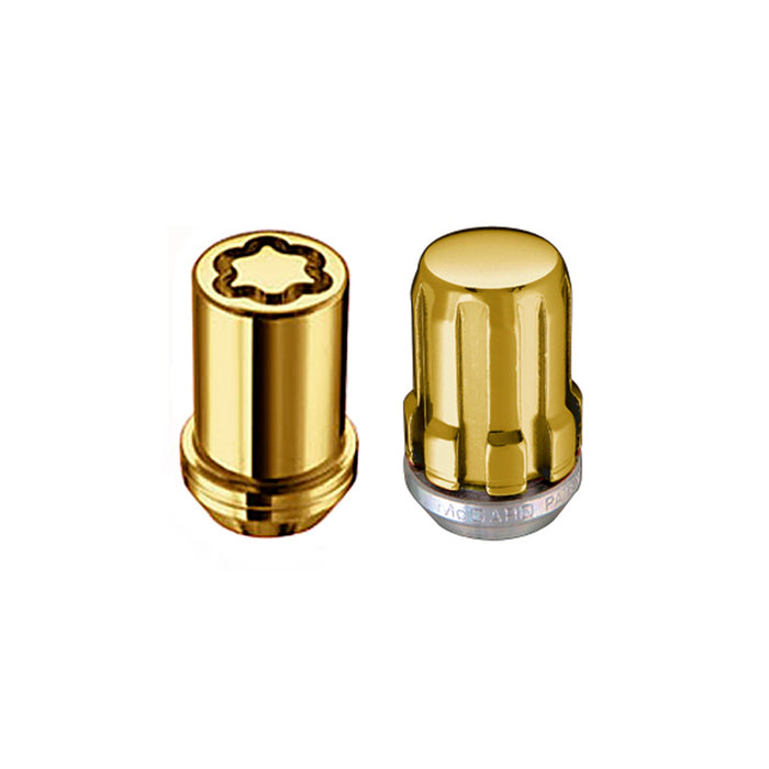McGard 65554GD Tuner Style Cone Seat Wheel Installation Kit-Gold - Truck Part Superstore