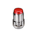 McGard 65554RC Tuner Style Cone Seat Wheel Installation Kit-Chrome w/Red Caps - Truck Part Superstore
