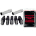 McGard 65557BK Tuner Style Cone Seat Wheel Installation Kit-Black - Truck Part Superstore