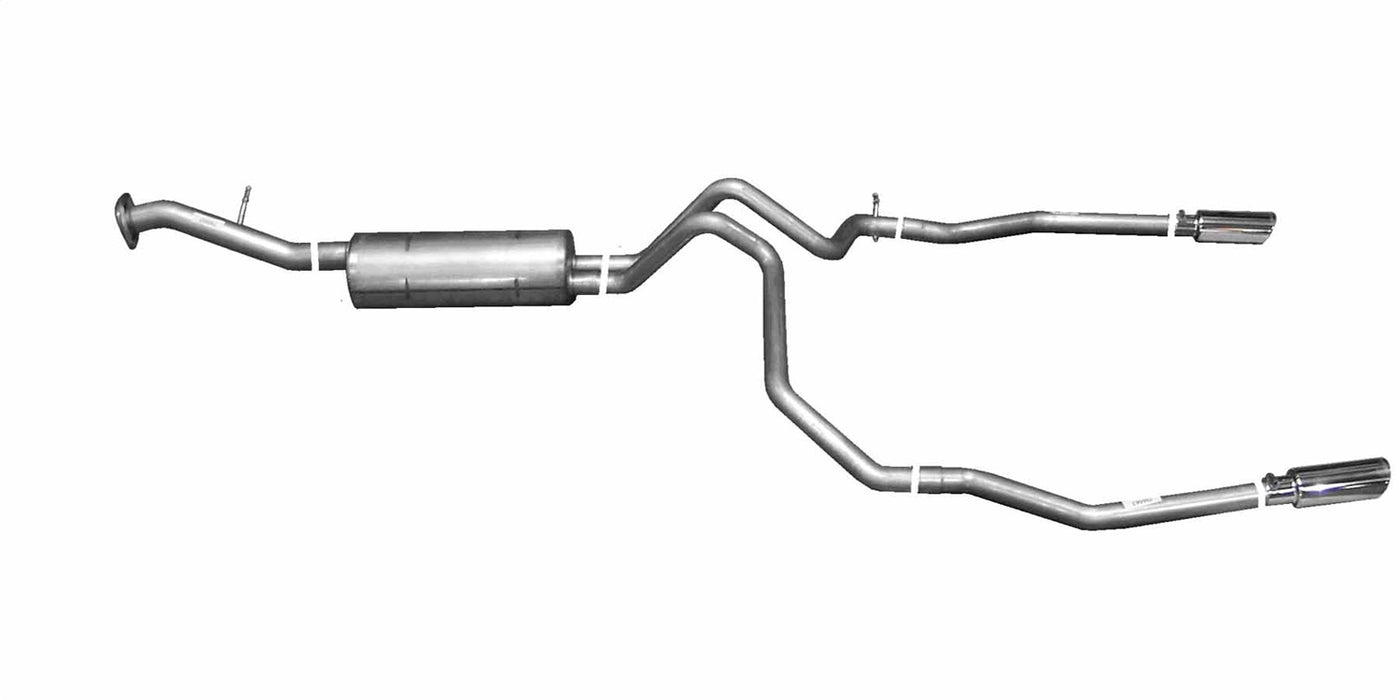 Gibson Performance Exhaust 65560 Cat-Back Dual Split Exhaust System; Stainless - Truck Part Superstore