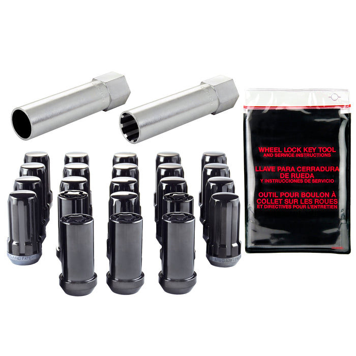 McGard 65562BK Tuner Style Cone Seat 23-Piece Wheel Installation Kit-Black - Truck Part Superstore