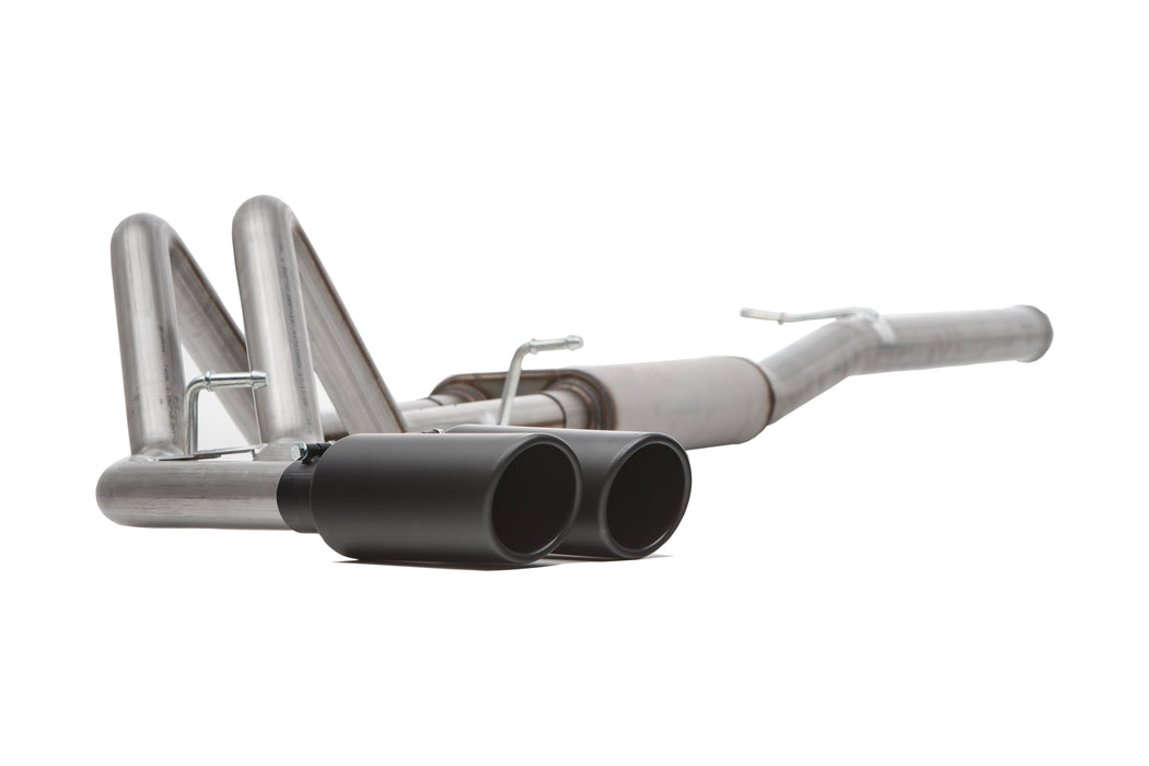 Gibson Performance Exhaust 65585B Black Elite Cat-Back Dual Sport Exhaust System; Stainless - Truck Part Superstore