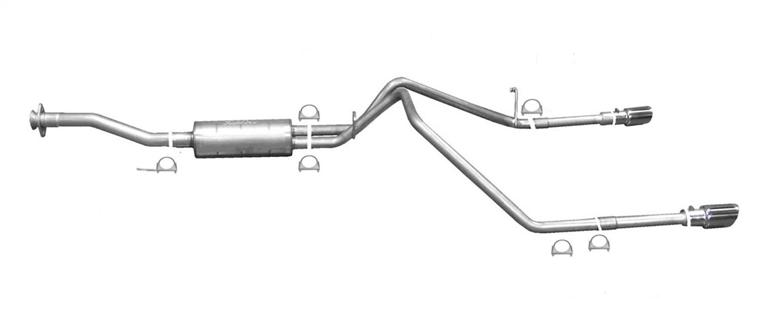 Gibson Performance Exhaust 65586 Cat-Back Dual Split Exhaust System; Stainless - Truck Part Superstore