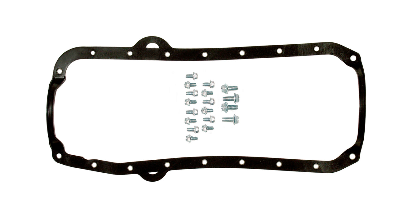 Mr Gasket 6560MRG Ultra Seal Oil Pan Gasket; Molded Rubber w/Torque Limiters; - Truck Part Superstore