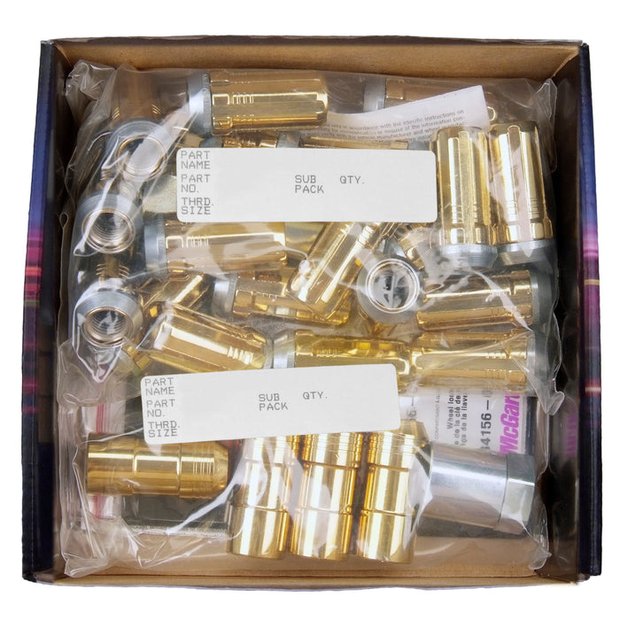 McGard 65610GD Tuner Style Cone Seat Wheel Installation Kit-Gold - Truck Part Superstore