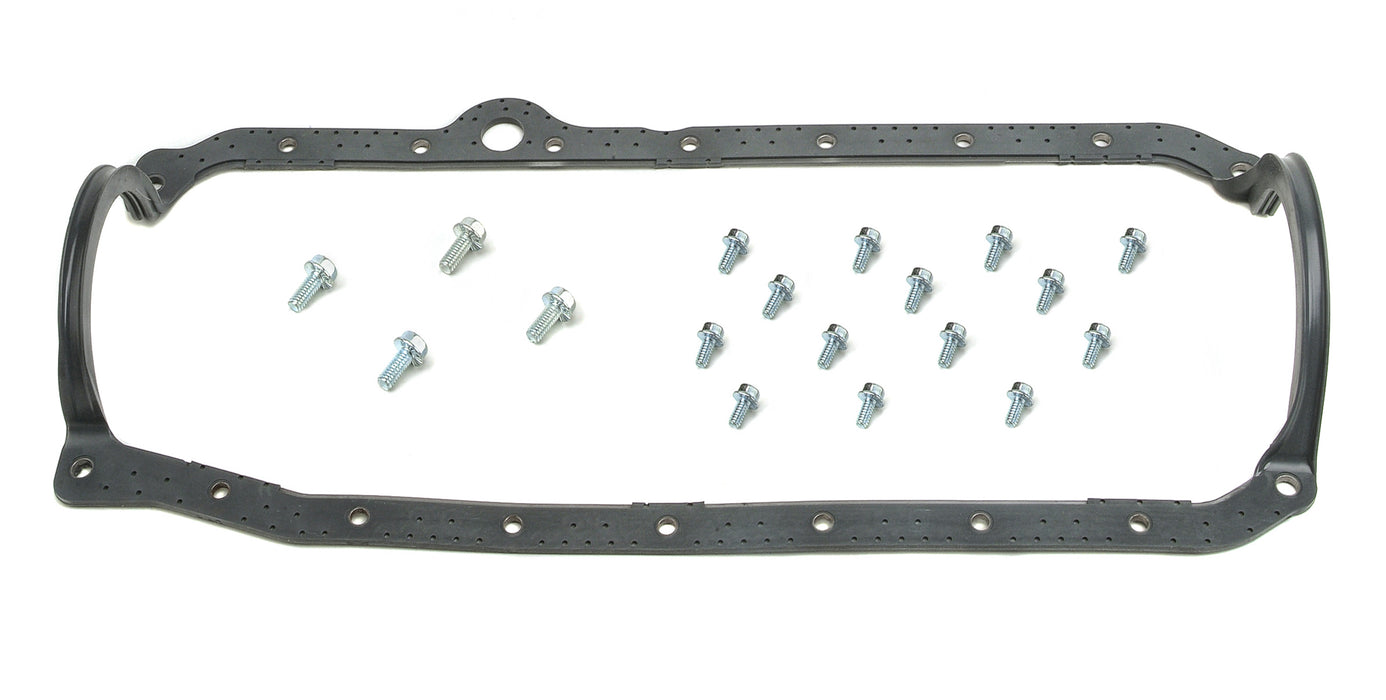 Mr Gasket 6561 Ultra Seal Oil Pan Gasket; 3/16 in. Thick; Molded Rubber; - Truck Part Superstore