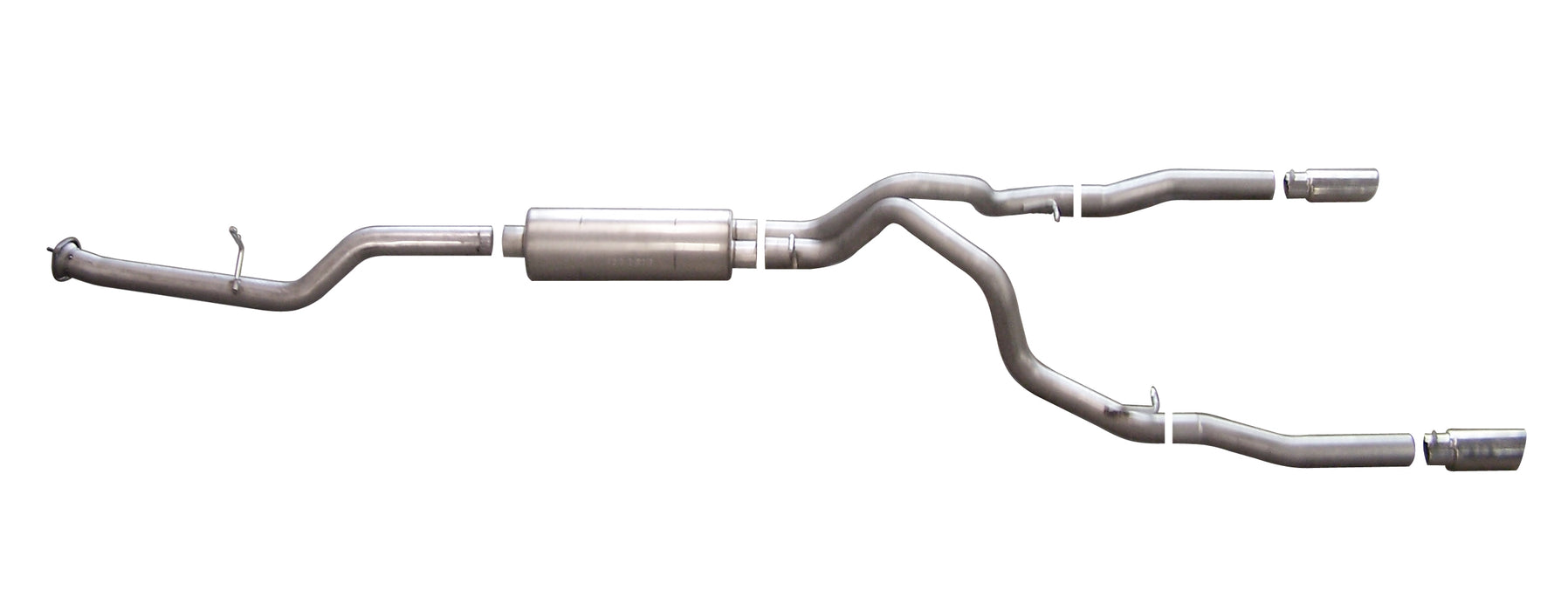 Gibson Performance Exhaust 65620 Cat-Back Dual Split Exhaust System; Stainless - Truck Part Superstore