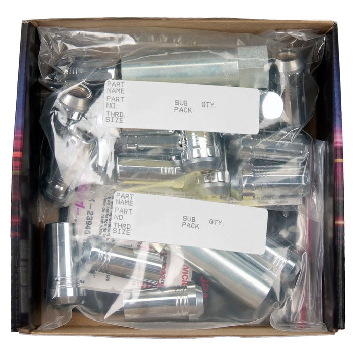 McGard 65630 Tuner Style Cone Seat Wheel Installation Kit-Chrome - Truck Part Superstore