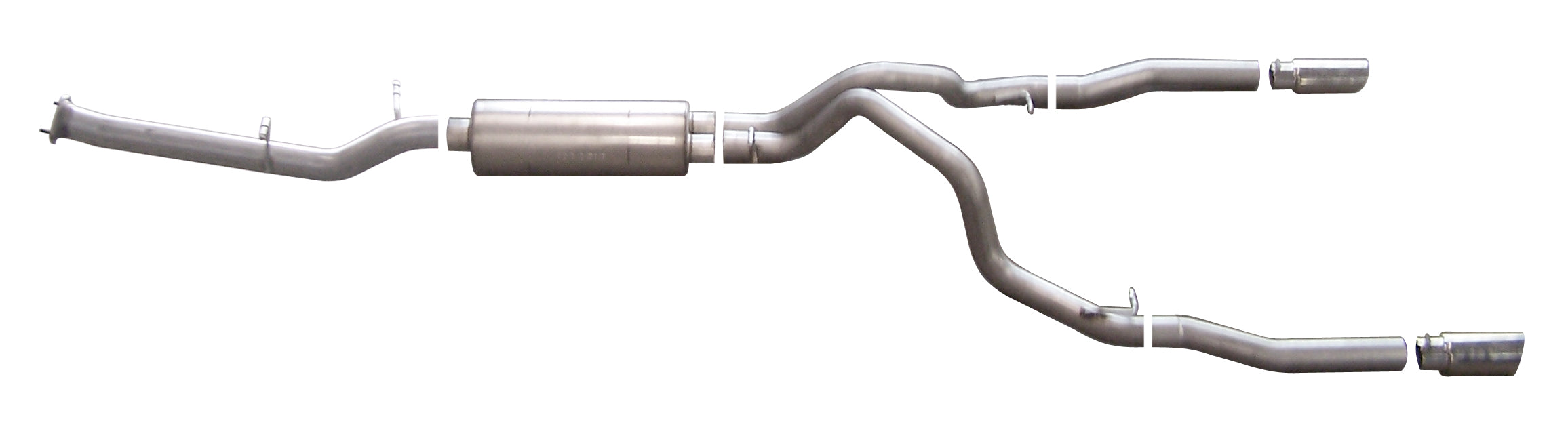 Gibson Performance Exhaust 65631 Cat-Back Dual Split Exhaust System; Stainless - Truck Part Superstore