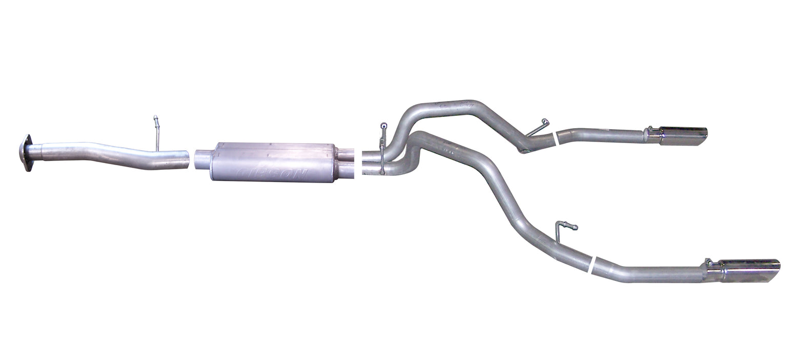 Gibson Performance Exhaust 65634 Cat-Back Dual Split Exhaust System; Stainless - Truck Part Superstore