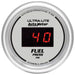 AutoMeter 6563 GAUGE; FUEL PRESSURE; 2 1/16in.; 100PSI; DIGITAL; SILVER DIAL W/RED LED - Truck Part Superstore