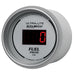AutoMeter 6563 GAUGE; FUEL PRESSURE; 2 1/16in.; 100PSI; DIGITAL; SILVER DIAL W/RED LED - Truck Part Superstore