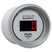 AutoMeter 6563 GAUGE; FUEL PRESSURE; 2 1/16in.; 100PSI; DIGITAL; SILVER DIAL W/RED LED - Truck Part Superstore