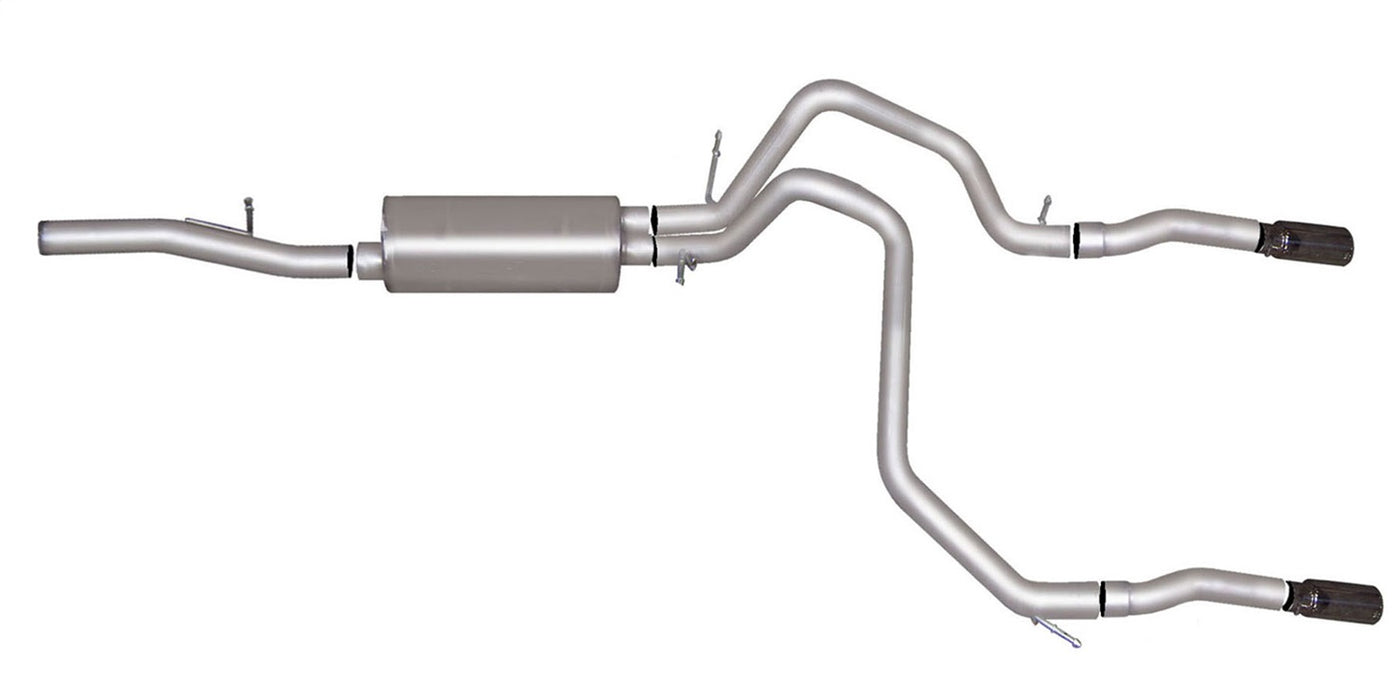 Gibson Performance Exhaust 65641 Cat-Back Dual Split Exhaust System; Stainless - Truck Part Superstore