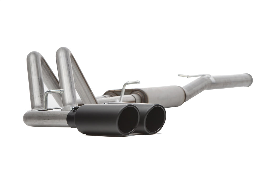 Gibson Performance Exhaust 65647B Black Elite Cat-Back Dual Sport Exhaust System; Stainless - Truck Part Superstore