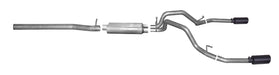 Gibson Performance Exhaust 65664B Black Elite Cat-Back Dual Split Exhaust System; Stainless - Truck Part Superstore