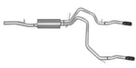 Gibson Performance Exhaust 65669B Black Elite Cat-Back Dual Split Exhaust System; Stainless - Truck Part Superstore