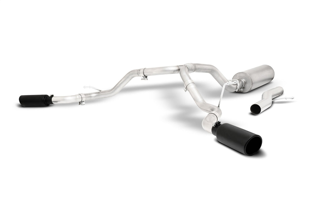 Gibson Performance Exhaust 65683B Black Elite Dual Extreme Exhaust System; Stainless - Truck Part Superstore