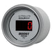 AutoMeter 6570 GAUGE; BOOST; 2 1/16in.; 60PSI; DIGITAL; SILVER DIAL W/RED LED - Truck Part Superstore