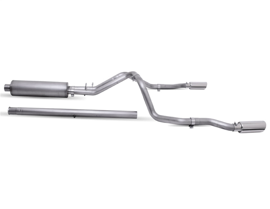 Gibson Performance Exhaust 65713 Cat-Back Dual Split Exhaust System; Stainless - Truck Part Superstore