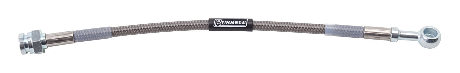 Russell 657310 Universal Street Legal Brake Line Assemblies 10mm/0.375 in. To 0.375 in.-24 IF - Truck Part Superstore