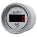 AutoMeter 6574 GAUGE; NITROUS PRESSURE; 2 1/16in.; 1600PSI; DIGITAL; SILVER DIAL W/RED LED - Truck Part Superstore