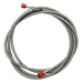 Russell 658110 Nitrous Line; -3AN; 18 in.; Red; - Truck Part Superstore