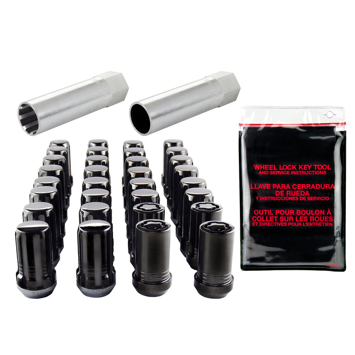 McGard 65815BK Tuner Style Cone Seat Wheel Installation Kit-Black - Truck Part Superstore