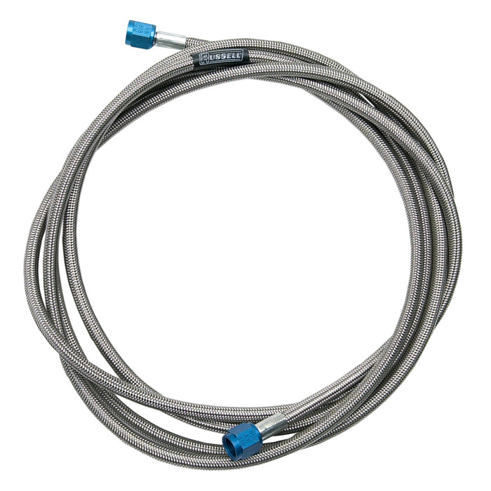 Russell 658370 Nitrous Line; -4AN; 12 ft.; Blue; - Truck Part Superstore