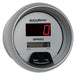 AutoMeter 6588 GAUGE; SPEEDO; 3 3/8in.; 260MPH/260KM/H; ELEC PROGRAM; DIGITAL; SLVR W/RED LED - Truck Part Superstore