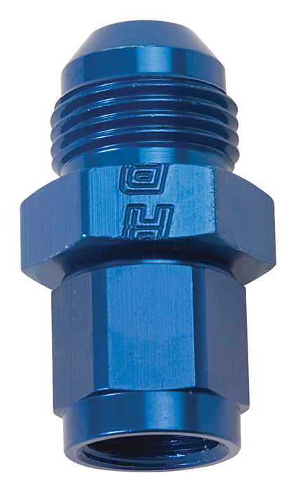 Russell 659950 Female To Male B-Nut Flare Expander; Blue Anodized; -4AN Female To -6AN Male; - Truck Part Superstore