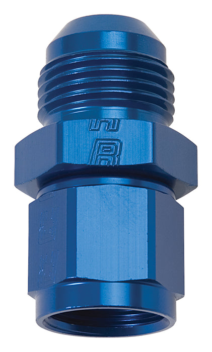 Russell 659970 Female To Male B-Nut Flare Expander; Blue Anodized; -8AN Female To -10AN Male; - Truck Part Superstore