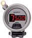 AutoMeter 6599 GAUGE; TACH; 3 3/4in.; 10K RPM; PEDESTAL W/QUICK-LITE; DIGITAL; SLVR W/RED LED - Truck Part Superstore