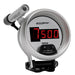 AutoMeter 6599 GAUGE; TACH; 3 3/4in.; 10K RPM; PEDESTAL W/QUICK-LITE; DIGITAL; SLVR W/RED LED - Truck Part Superstore