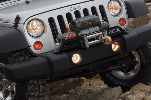 Rough Country 1162 Jeep Winch Mounting Plate for Factory Bumper 07-18 Wrangler JK Rough Country - Truck Part Superstore