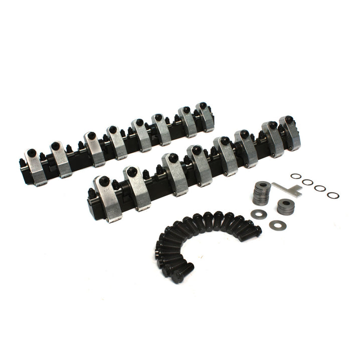 COMP Cams 1518 Shaft-Mount Aluminum 1.5 Ratio Rocker Kit for Pontiac w/ Edelbrock P8 - Truck Part Superstore