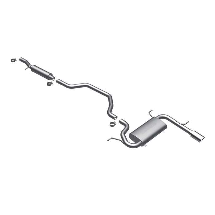 MagnaFlow Exhaust Products 16813 Street Series Stainless Cat-Back System - Truck Part Superstore
