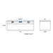 UWS TBC-30 UWS TBC-30 Aluminum Storage Box (30 Inch Truck Tool Box-Bright Aluminum) - Truck Part Superstore