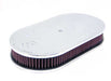 K&N 66-1510 Oval Air Filter Assembly - Truck Part Superstore