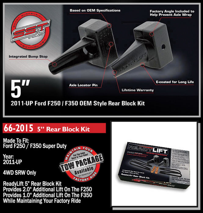 ReadyLift 66-2015 SuspBlk/U-BoltKit - Truck Part Superstore