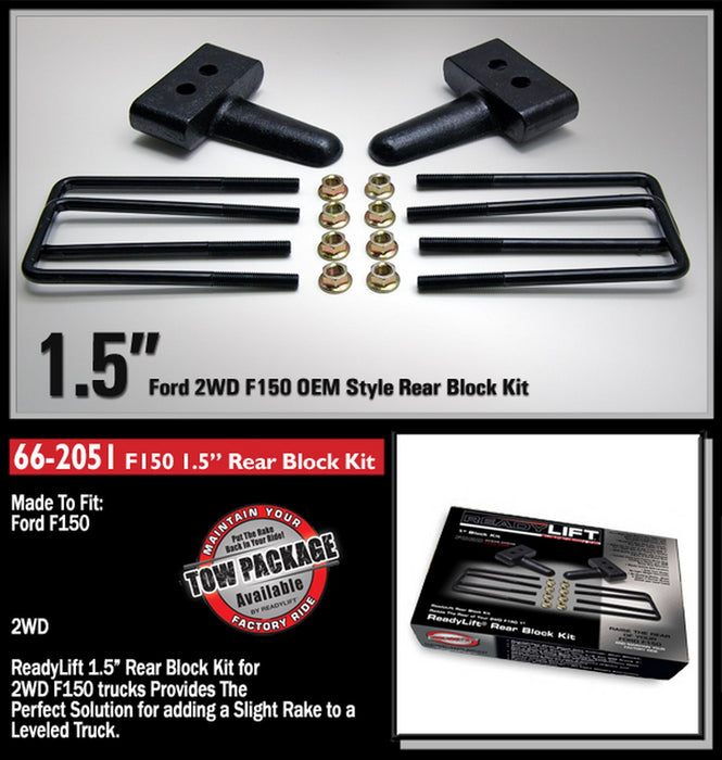 ReadyLift 66-2051 SuspBlk/U-BoltKit - Truck Part Superstore