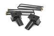 ReadyLift 66-2740 Rear Block Kit; 4 in. Taper Blocks; For Vehicles w/1 Pc. Drive Shaft; - Truck Part Superstore